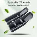 Car Door Organizer Tray for Sienna 2021 2022 2023 2024 2025 2026 Front Door Side Storage Box Organizer Tray Pocket Armrest Container Interior Accessories for Sienna (2PCS)