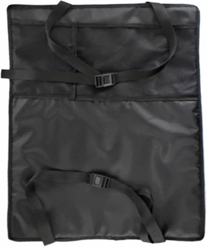 1pcs Car Seat Kick Mat Car Seat Back Anti-Kick Mat Automobile Backrest Anti-Kick Pad, 45 * 60cm Black Color