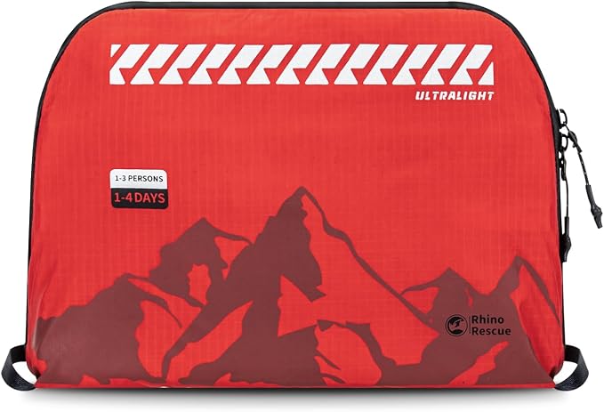 Ultralight First Aid Kit Water-Resistent Medical Kit for Camping, Cycling, Travel, Climbing, Up to 4 Days