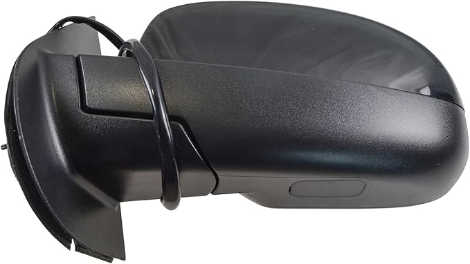 2 Piece Driver and Passenger Side Mirror Assembly Set Power Folding Electric Adjustment Heated Memory Black Compatible with 2007-2014 Chevy Silverado 2500 HD 3500 HD 2007-2010 GMC Sierra GM1320339