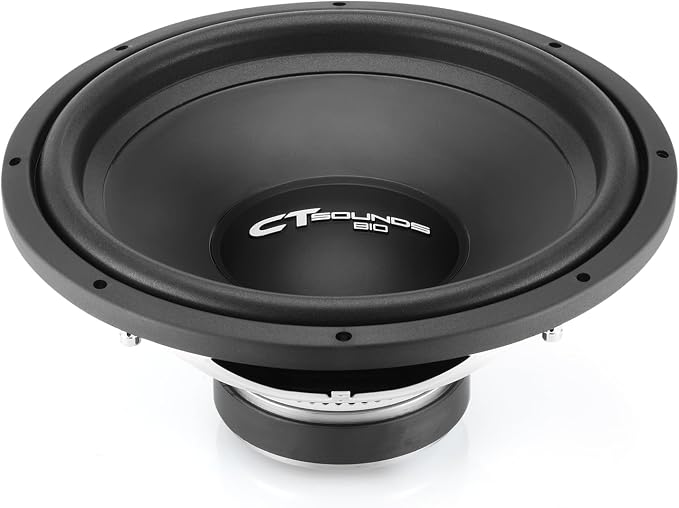 CT Sounds Bio 15” 1000-Watt Dual 2-Ohm Car Subwoofer