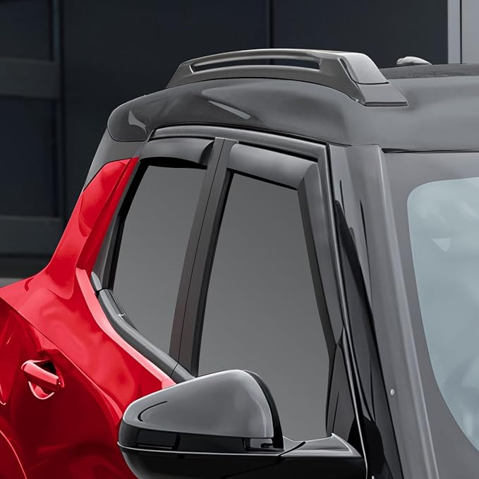 Voron Glass in-Channel Extra Durable Rain Guards for Chevrolet (Chevy) Trailblazer 2021-2026, Window Deflectors, Vent Window Visors, 4 Pieces - 200826