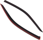 Outside Mount Window Vent Visors Rain Guards Compatible with Honda Accord Coupe 1994-1997 | Side Window Wind Deflectors Rain Shields | Smoke Tinted, 2 Pcs Set, DGWV-213