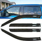 4pcs Original Shatterproof Side Window Wind Deflectors for F-150 15-24,Outside Mount Rain Guard Set,Window Visors for Cars,Vent Deflector for 15-24 F-150 17-24 F-250/F-350/F-450/F-550 Super Duty 94975
