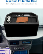 for 2026 Ford Maverick Dashboard Storage Tray - Behind Screen Organizer Box 13.2-Inch Screen Dash Tray for 2025 2026 Ford Maverick Truck Accessories