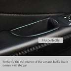 Front Row Door Side Storage Box Compatible with Lincoln MKC 2015 2016 2017 2018 2019 Armrest Phone Container Door Organizer Handle Pocket ABS Tray Insert Glove Pallet