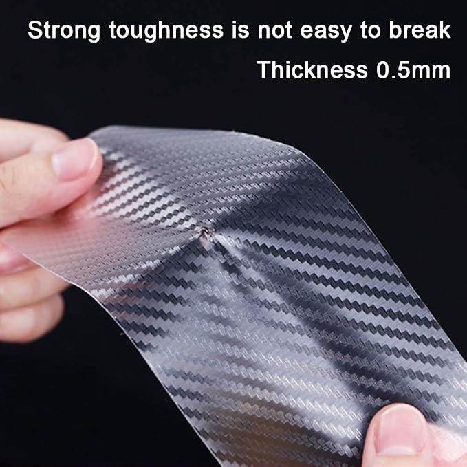 Car Door Edge Guards, 2In x 33Ft Door Sill Guard Protector, Anti-Scratch Adhesive Tape, Automotive Anti-Collision Strip for Car Door Edge/Front and Rear Bumper/Door Sill Protector