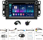 Car Radio for Chevrolet Captiva 2006 2007 2008 2009 2010 2011 with Apple Carplay & Android Auto,7-Inch Button Control Car Stereo with GPS Bluetooth WiFi DSP FM RDS Camera, 2+32GB