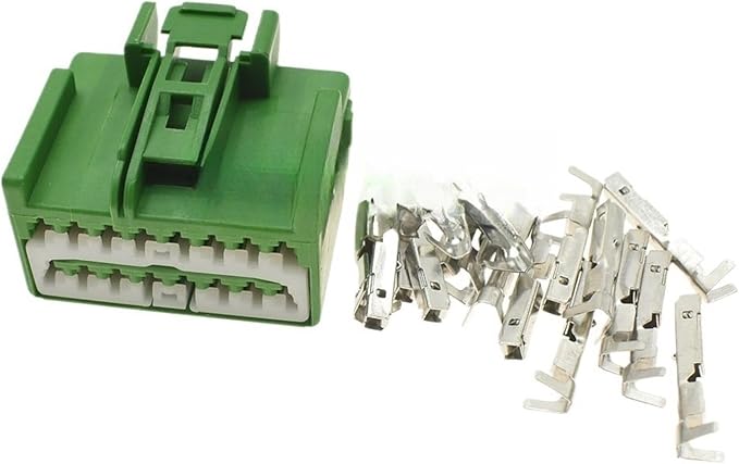 Automotive Connectors 1-20 Sets 16 Pin Hi*/gh Quality Auto Wiring Terminal Male Female Socket Car Unsealed Wiring Connector 7283-6453-60 7282-6453-60 DJ71612-2.2-11 DJ71612-2.2-21 Connectors(Male set)
