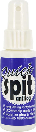 Jaws Quick Spit Anti-Fog Spray for Swim Goggles, Eye Glasses, Snorkel Mask, Scuba Divers, and Safety Eyewear, Made in the USA
