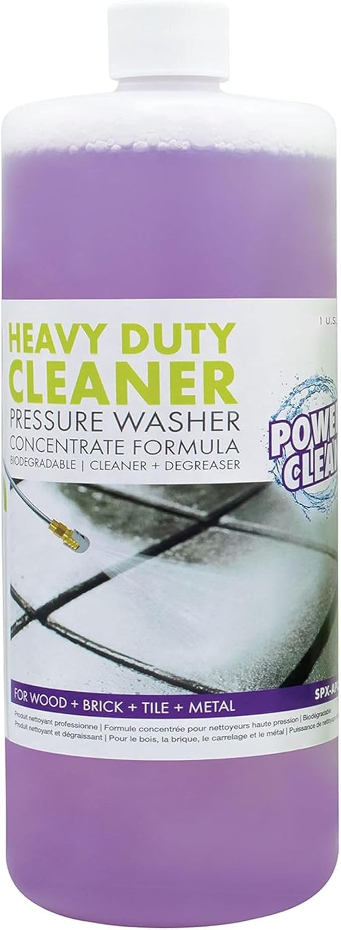 3-Pack Pressure Washer Concentrate, Multi-Scent, 1 Gal Each – House & Deck Wash, Snow Foam Auto Wash, All-Purpose Cleaner – For Home, Garage, Driveway, Outdoor, SPX-ASST3Q