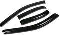 Rain Guards Tape-On Compatible with 1998-2001 Altima L30 4DR Window Visor Deflector