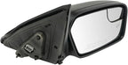 Passenger Side Power Heated Mirror Textured Black with Puddle Light Spotter Compatible with 2011-2012 Ford Fusion, 2011 Mercury Milan FO1321424