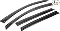 Tape On Window Visors Fits for 2009-2017 Chevrolet Traverse, Side Auto Window Wind Deflectors, Ventshade, Rain Guards for Cars/Trucks