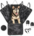 Dog Car Seat Cover, X-Large Heavy Duty Pet Seat Cover for Back Seat, Extra Padded Non-Slip Dog Hammock, Water-Resistant Back Seat Protector for Cars Trucks and SUVs (64” W x 60" L)
