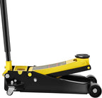 4 Ton Low Profile, Heavy-Duty Steel Racing Floor Jack with Dual Pistons Quick Lift Pump, Lifting Range 3.94"-20.98"