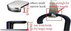 2 Pack Car Headrest Hooks for Purses and Bags Cute Leather Car Seat Back Head Rest Double Hooks for Bags Cute Pink Beige Car Accessories Headrest Back Seat Handbags Hook (Beige 2 Pack)