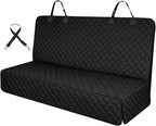 fidozen Waterproof Dog Car Seat Cover for Back Seat: Suitable for Small and Large Dogs, Hammock and Pet Protector, Backseat seat Cover (Full Bench, Small（52“ W)
