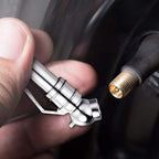 10 Pieces Pencil Tire Pressure Gauge Stainless Steel Stem Tire Pressure Gauge Accurate Mechanical Wheel Checker with 20 Pieces Tire Stem Valve Caps for Car Truck Motorcycle Bike