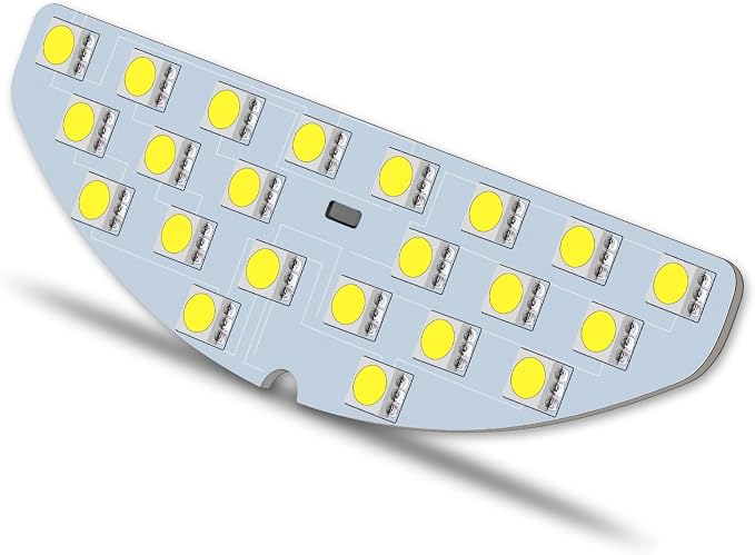 Rear Dome LED Light Board,6000K White Light,620 Lumens,Cab Interior Lamp Upgrade Accessories,Fit For Toyota Corolla (2008-2022),Camry (2007-2023),RAV4 (2005-2021),Prius (2004-2023)