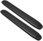 runmade Universal Car Truck Pickup 8PCs Black Rear Bumper Guard Side Anti-Scratch Protector Trim Rubber Strips