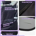 Car Kick Mats for Kids, Back Seat Protector with Organizer, Kick Mats Back Seat Protector, Vehicle Back Seat Kids Safety Accessories Fit for Most Cars, SUV, Truck, Minivan Seats