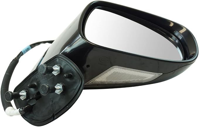 Passenger Side Mirror Assembly Power Heated Memory Puddle Light Paint to Match Compatible with 2007 Lexus ES350