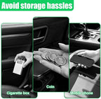 Car Door Organizer, Multifunctional Large Capacity Hanging Car Coin Holder, Universal Mini Auto Interior Storage Box Accessories for Keys, Phones, Sunglasses, Cards (1PC)