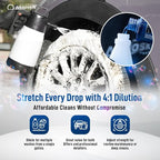NON ACID Professional Wheel & Tire Cleaner 5 Gallons – Works with Tire Brush | Car Wash Wheel Cleaning Spray for Car Detailing | Removes Brake Dust, Oil, Dirt, Light Corrosion