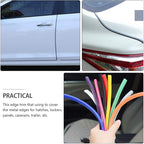 Car Door Edge Guards Rubber U Shape Edge Trim Seal Strips Protector Car Door Edge Protection for Auto Vehicle 10M