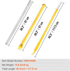 Tire Bead Breaker Slide Hammer, 46.3" Length Heavy Duty Steel Tire Bead Breaker, Portable Tire Changing Sliding Impact for Car Truck Trailer Tire Removal