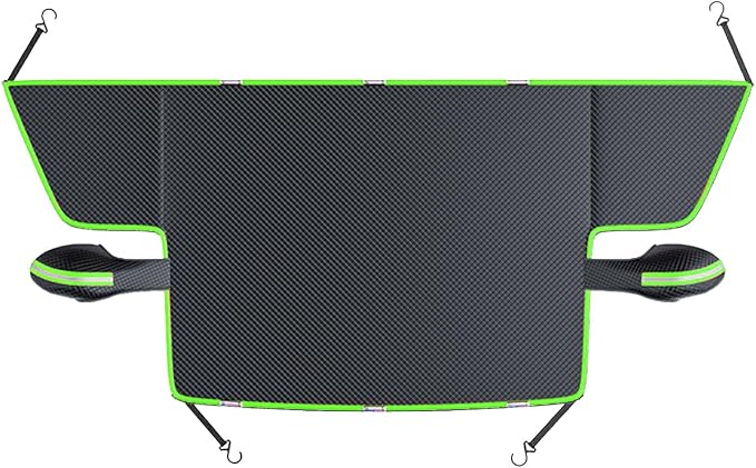 Windshield Cover All-Weather Front Car Sun Shade Snow Ice Cover Exterior Protector for Most Cars SUVs