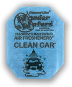 Wonder Wafers - Diamond-Ultra Scented Car Air Fresheners - Individually Wrapped (15 Per Pack) (Clean Car)