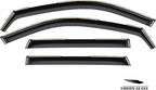 Voron Glass in-Channel Extra Durable Rain Guards for Hyundai Palisade 2020-2025, Window Deflectors, Vent Window Visors, 4 Pieces - 200927