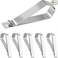 6Pcs Car Sun Visor Photo Frames, Visor Clips for Cars DIY Sunshade Photo Frame Clip Stainless Steel Material, Not Easy to Damage Strong Hold Accessory for Car, Home & Office