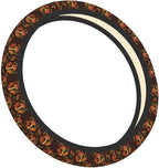 Mushroom Steering Wheel Cover, Neoprene Universal 15 Inch Anti-Slip Car Protector for Most Vehicles, Sedans, SUVs, and Trucks