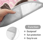 Pink Camo Bow Steering Wheel Sun Shade Cover for Women Steering Wheel Sun Block Anti-Heat Aluminum Foil Steering Wheel Cover Steering Wheel Sun Heat Shield