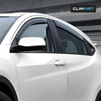 in-Channel Incredibly Durable Rain Guards Compatible with Honda HR-V 2016-2022, Original Window Deflectors, Vent Window Visors, Vent Deflector, 4 pcs. - 616074