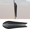 Craedli 2PCS Car Door Edge Guards, Anti-Scratch Car Door Protector, Universal Self-Adhesive Auto Side Door Anti-Collision Trim Strips, Exterior Rearview Bumper Protective Sticker for Cars(CarbonFiber)