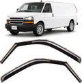 in-Channel Incredibly Durable Rain Guards for GMC Savana 2500/3500 1996-2026, Original Window Deflectors, Vent Window Visors, Vent Deflector, 2 pcs. - 696209
