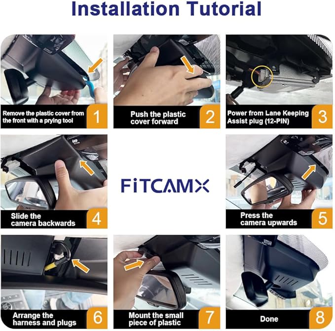 Front 2K+Rear 1080P Dash Cam Adapts for Hyundai Ioniq 5 2025-2026 (7 Vents/HD2-Ni000) & 2025 Ioniq 5 N, OEM Style, Dual HD Video, WiFi & APP, Loop Recording, G-Sensor, Easy to Use, 64GBCard