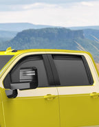in-Channel Window Rain Guards Fit for Chevy Silverado/GMC Sierra 2500HD/3500HD 2020-2026 Crew Cab, Extra Durable Window Deflectors Vent Visors Truck Vent Shades Exterior Car Accessories