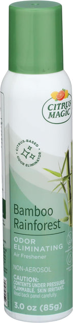 Odor Eliminating Air Freshener Spray, Bamboo Rainforest, 3-Ounce, Pack of 3