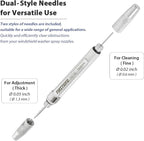 FIRSTINFO Windshield Washer Nozzle Cleaning Needle Tool | Corrosion Blockage Removal | Two needle sizes | Pocket-size body | Made in Taiwan