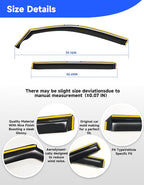 in-Channel Rain Guards Fit for Volkswagen Tiguan 2018-2024 Window Rain Guards Visors Vent Visors Window Deflector Vent Shades Car Accessories -4 pcs
