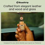Hanging Air Freshener - Long Lasting Essential Oil Diffuser - Car Accessories for Men & Women - Pack of 2 Non-Toxic Car Air Freshener - 0.27FL OZ/8ML (Vanilla Cabin)