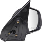 Passenger Side Mirror Assembly Electric Adjustment Non-Heated No Memory Black Compatible with 2012-2015 Toyota Tacoma TO1321283