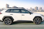 2026 2027 Tape-On Rain Guards Side Window Deflector Visors for Toyota Rav4 LE SE XSE XLE Premium Limited, Extreme Durable RAV 4 Vent Shade