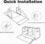 Trunk Organizers for Car,Car Organizers and Storage for SUV,Magnetic Lid with Collapsible Storage, Large Capacity for SUV, Truck, MPV (XXL-29.5×13×12.5 IN)