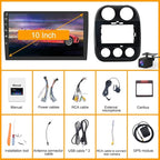 8 Core Car Radio Stereo for Jeep Compass Patriot 2010-2016 10 inch Touch Screen with Wireless CarPlay Android Auto Bluetooth 5GHz WiFi FM GPS Navigation Backup Camera【4G+64G】